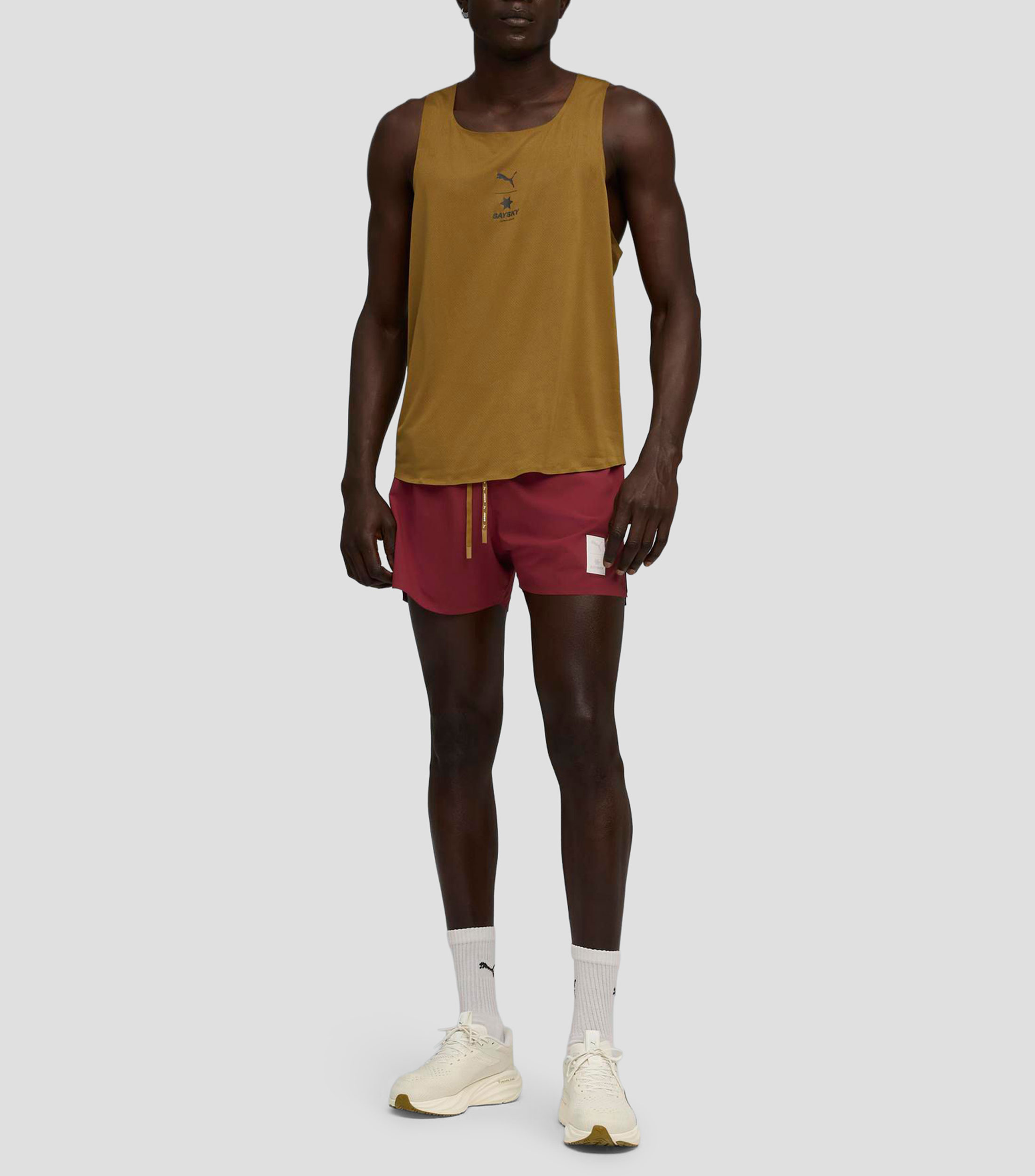 Playera para correr Hombre
